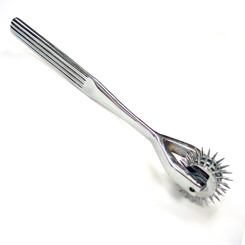 Rouge Pinwheel Triple Medical Device for Sensory Stimulation – Silver
