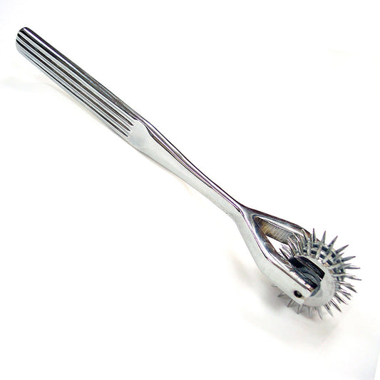 Rouge Pinwheel Triple Medical Device for Sensory Stimulation – Silver