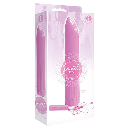 Icon Brands The 9''s Pastel Vibes Vibrator – Light Pink – Single-Speed