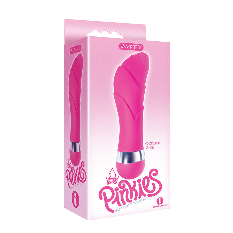 Icon Brands The 9''s Pinkies Buddy Mini Vibe – Hot Pink