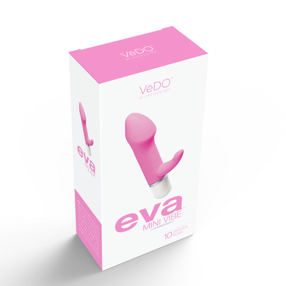 VeDO Eva Mini Vibe – G Spot and Clitoral Stimulator – Pink