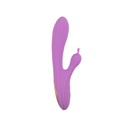 Camtoyz Double Leyla Vibrator - Purple - Multi-Function G-Spot and Clitoral Stimulator