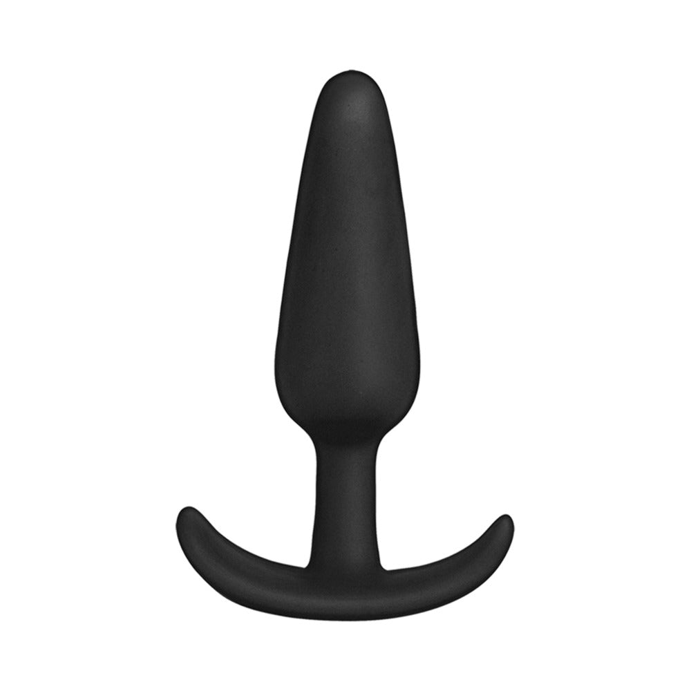Doc Johnson Mood Naughty 1 Anal Trainer Set – Black – Graduated Silicone Butt Plugs