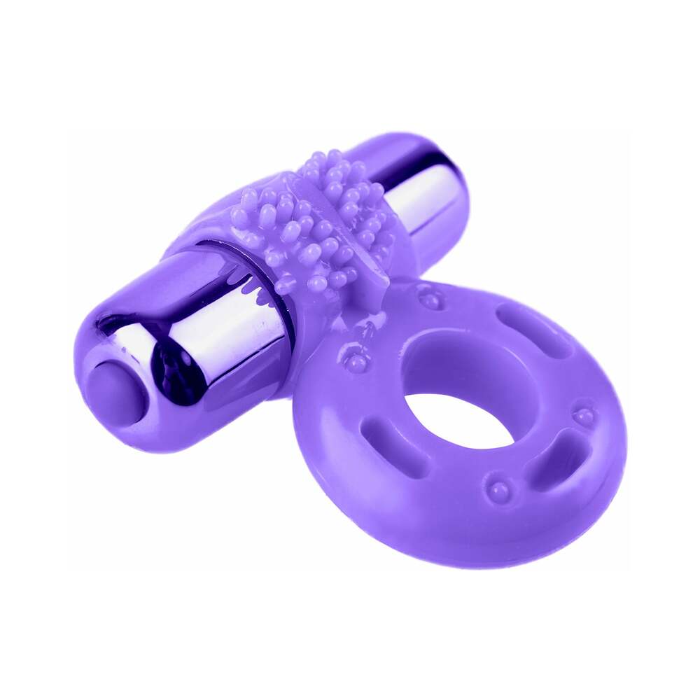 Pipedream Neon 3-Piece Silicone Couples Kit - Purple