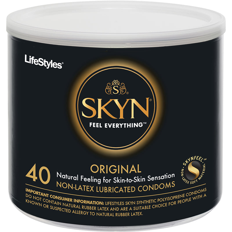 LifeStyles SKYN Bowl Condoms - 40 Count - Clear
