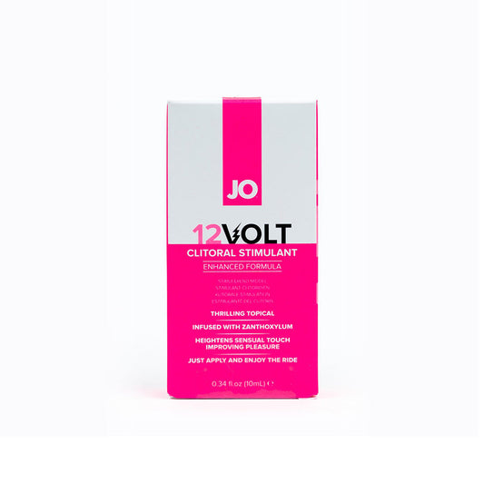 System JO 12 Volt Clitoral Stimulant – Clear – 0.34 oz