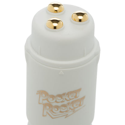 Doc Johnson The Original Pocket Rocket Massager – White – Multi-Function