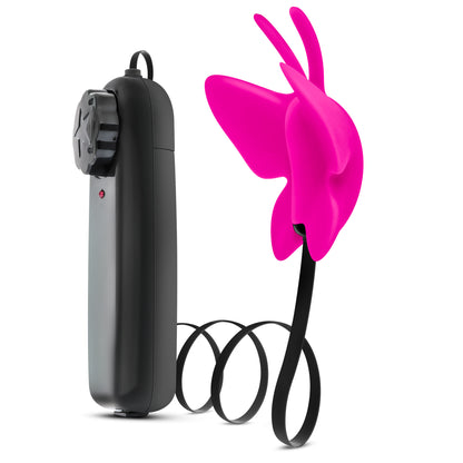 Blush Luxe Butterfly Teaser – Vibrating Toy with Multi-Speed Functionality – Fuschia