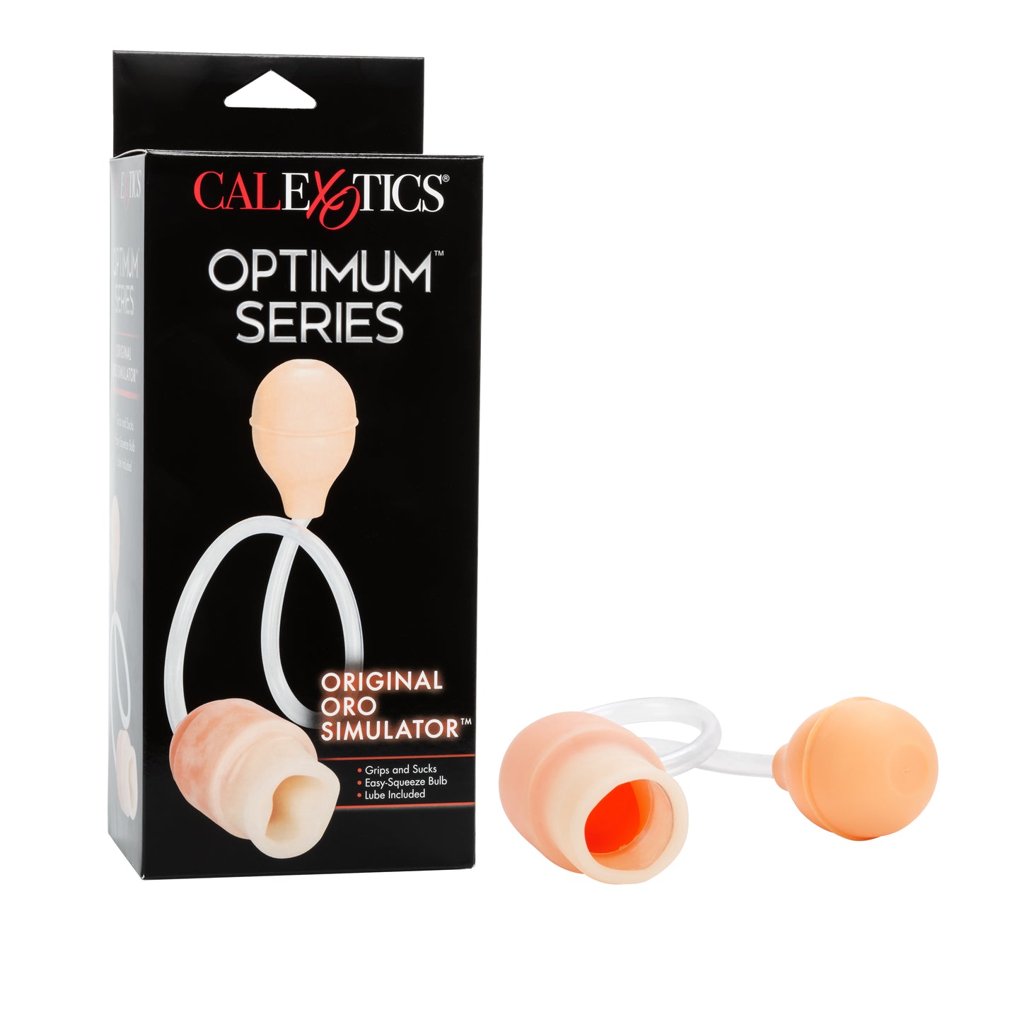 CalExotics Optimum Series Original Oro Simulator – Beige – Masturbator with Suction Action