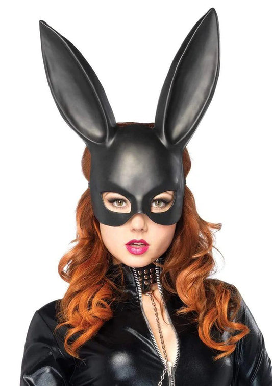 Masquerade Rabbit Mask - Os - Black