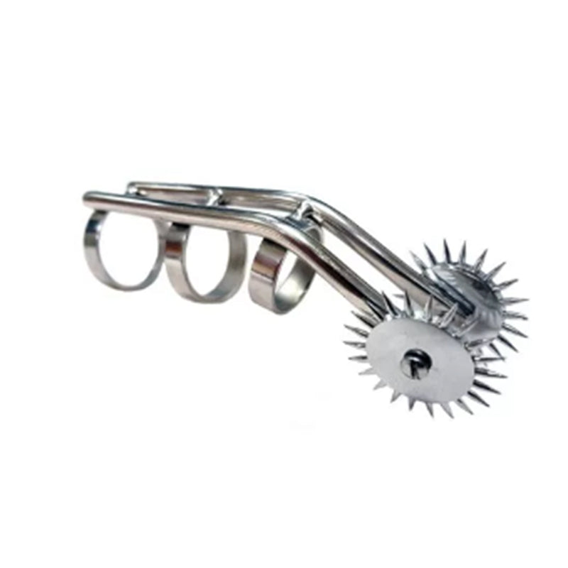 Rouge Garments Cat Claw - Stainless Steel Pinwheel - Silver