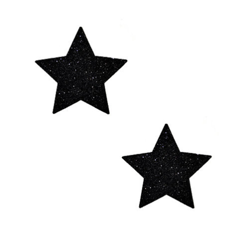 Neva Nude Starry Night Nipple Covers Set of 6 - Black