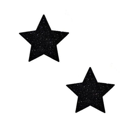 Neva Nude Starry Night Nipple Covers Set of 6 - Black