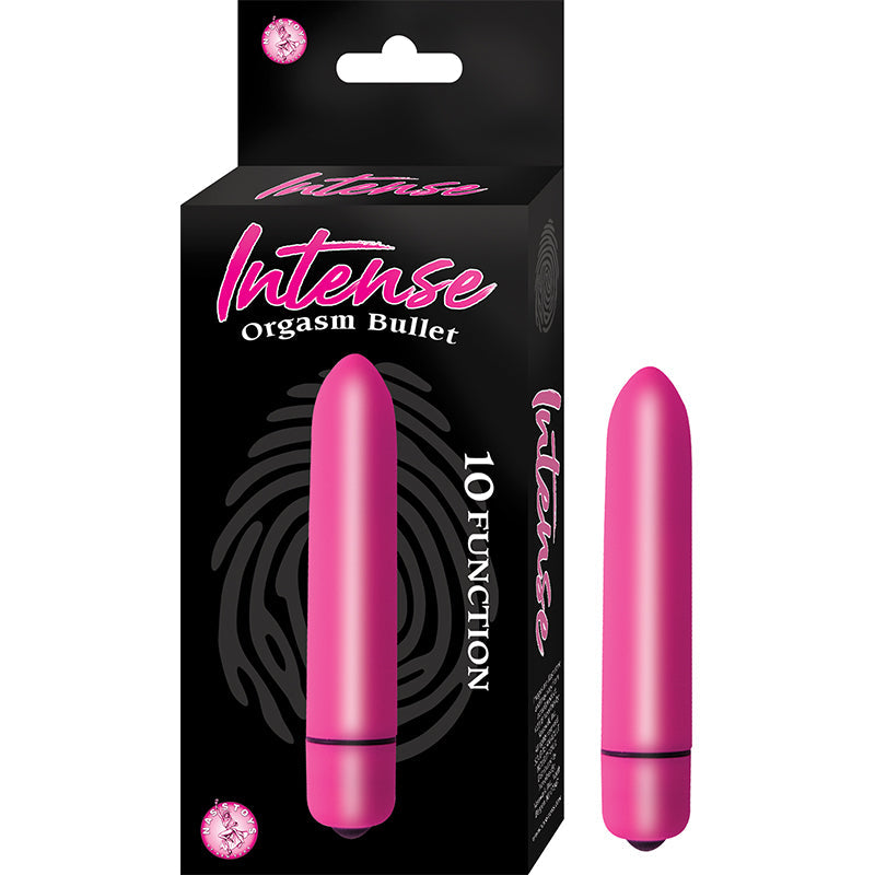 Nasstoys Intense Orgasm Bullet 10-Function Vibrator – Hot Pink