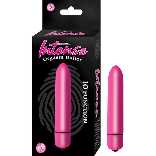 Nasstoys Intense Orgasm Bullet 10-Function Vibrator – Hot Pink