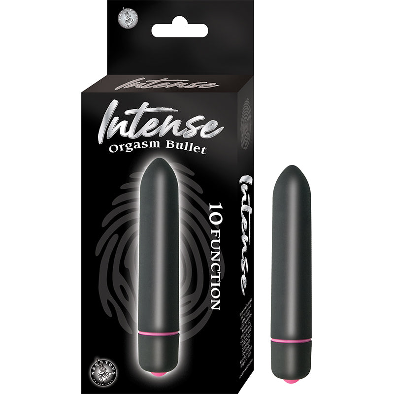 Nasstoys Intense Orgasm Bullet 10 Function Waterproof Vibrator – Black