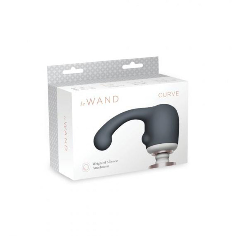 Le Wand Curve Weighted Silicone Attachment - Gray
