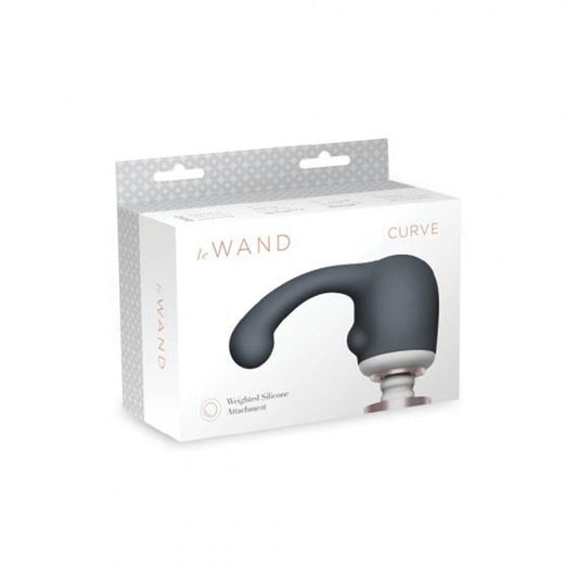 Le Wand Curve Weighted Silicone Attachment - Gray