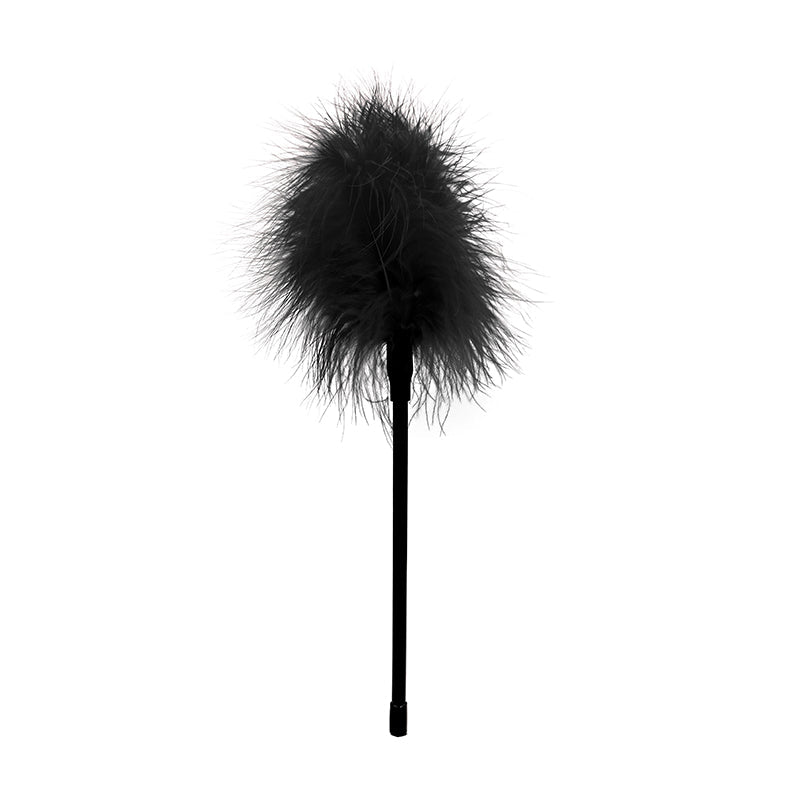OUCH Classic Feather Tickler by Shots Toys – Black – 11 Inch Sensation Tool
