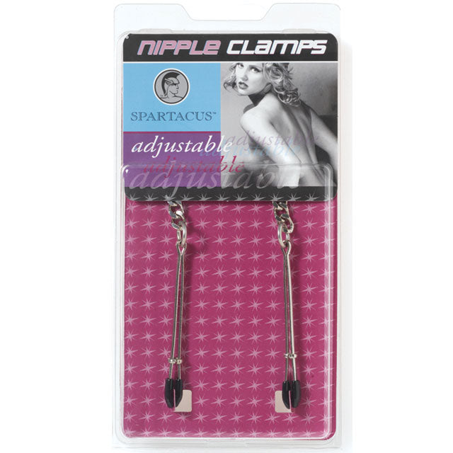 Spartacus Adjustable Tweezer Nipple Clamps - Multi-Color