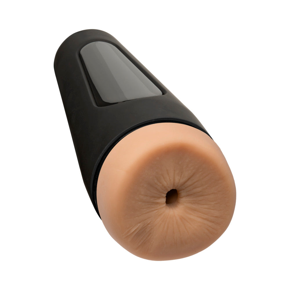 Doc Johnson Man Squeeze Stud Hard Case Masturbator – Vanilla