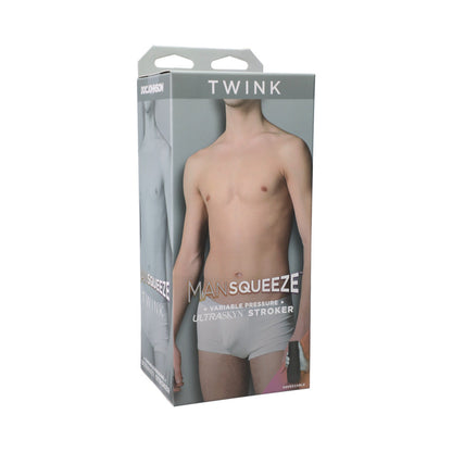 Doc Johnson Man Squeeze Twink Ass Masturbator – Vanilla