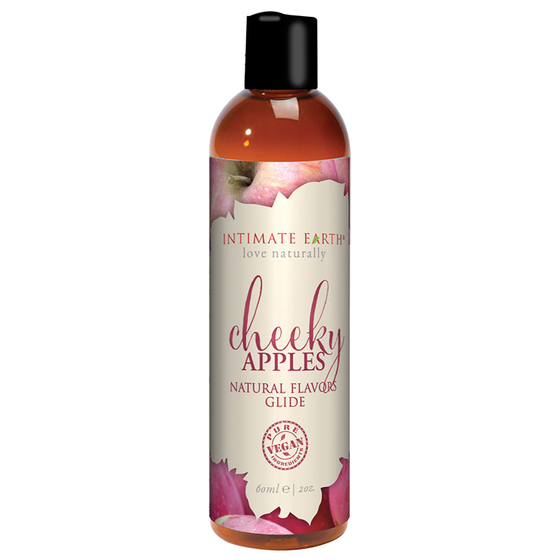 Intimate Earth Cheeky Apples Edible Lubricant – Clear, 60 ml