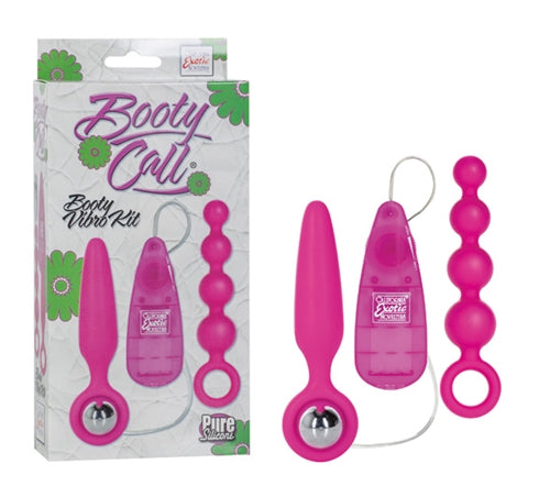 CalExotics Booty Call Vibro Kit - Pink - Multi-Speed Vibrator
