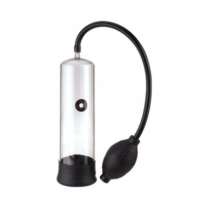 Pipedream Potent Developer Penis Pump – Clear/Black