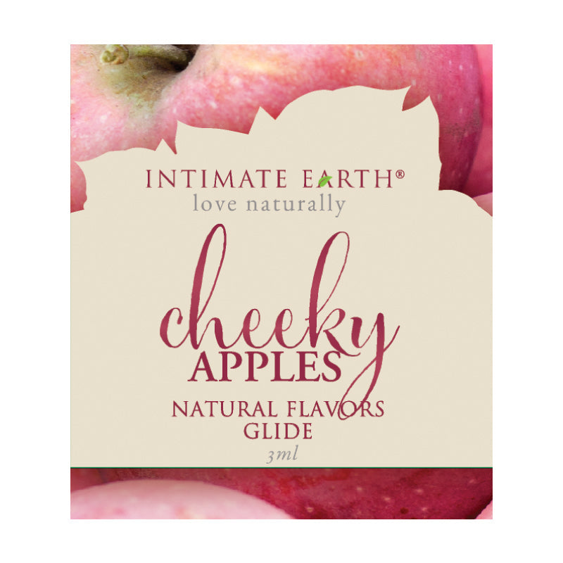 Intimate Earth Cheeky Apples Oral Pleasure Glide – Clear – 3 ml