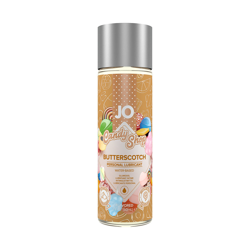JO Candy Shop Butterscotch Flavored Water-Based Lubricant – 2 oz