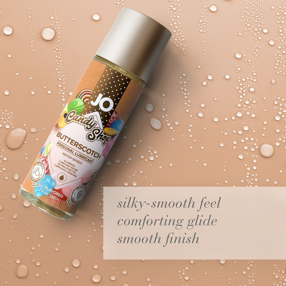 JO Candy Shop Butterscotch Flavored Water-Based Lubricant – 2 oz