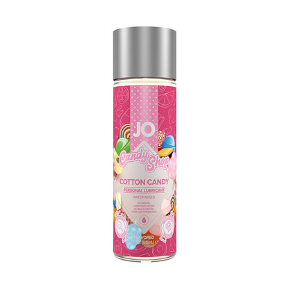 JO Candy Shop Cotton Candy Flavored Water-Based Lubricant – Clear – 2 oz.