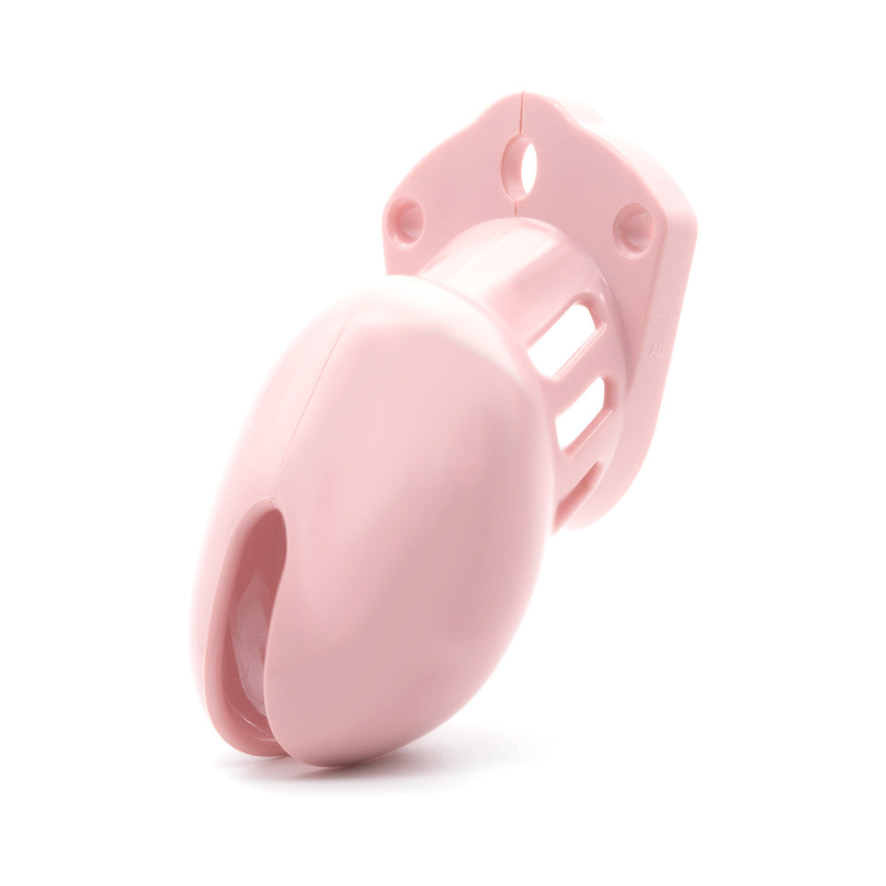 CB-X CB-6000S Male Chastity Cage Lock Set – Light Pink