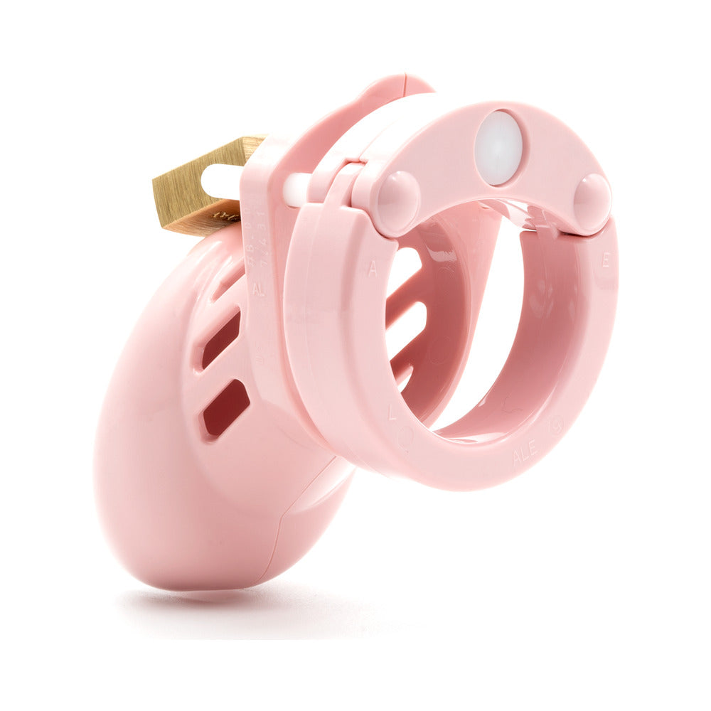 CB-X CB-6000S Male Chastity Cage Lock Set – Light Pink