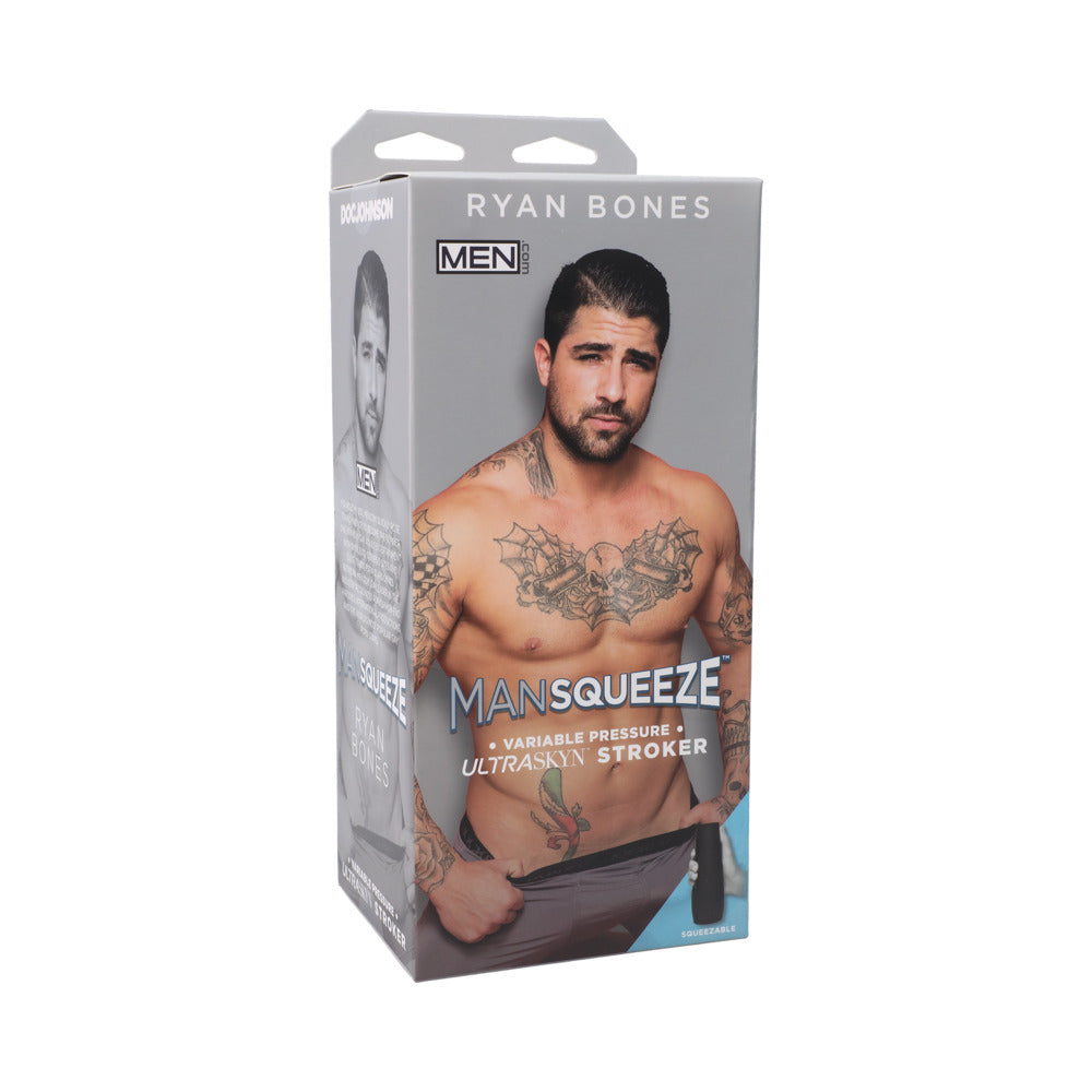 Doc Johnson Ryan Bones Man Squeeze ULTRASKYN Stroker - Vanilla