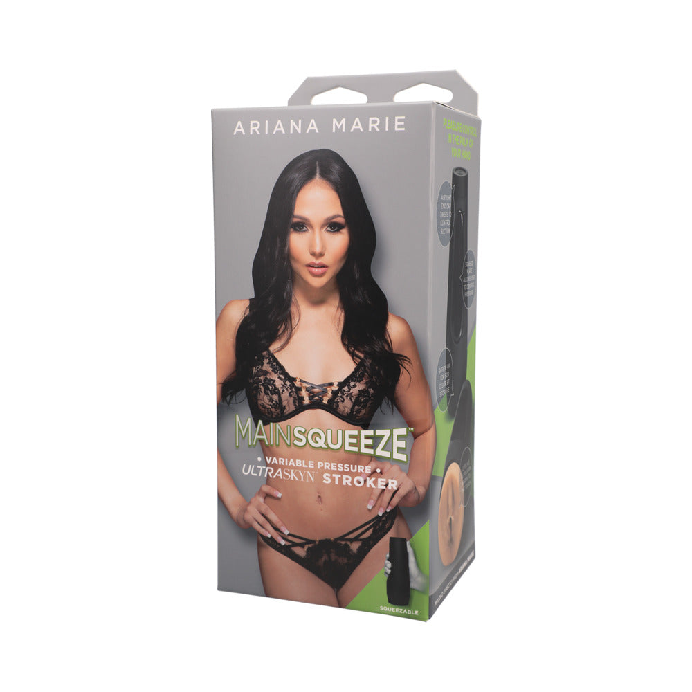 Doc Johnson Main Squeeze Ariana Marie ULTRASKYN Stroker – Vanilla