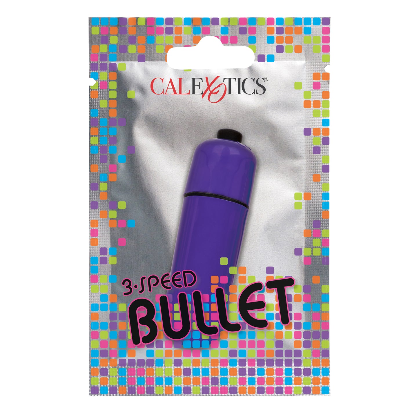 CalExotics Foil Pack 3-Speed Bullet Vibe - Purple