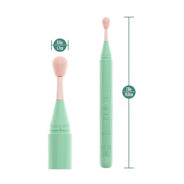 Blush Sage Oscillating Wand – Green – 10 Vibration Modes