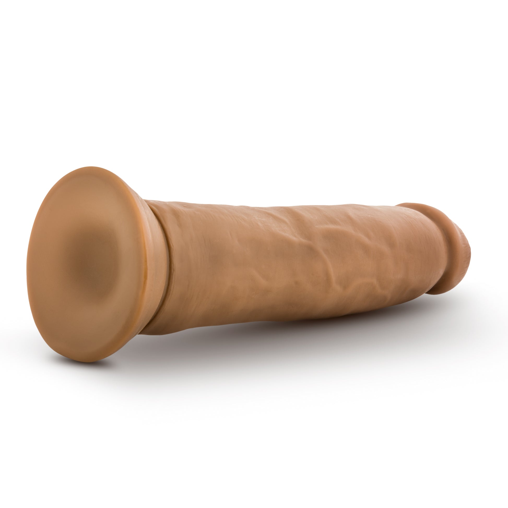 Dr. Skin 9.5 Inch Cock - Realistic Brown Dildo with Suction Cup