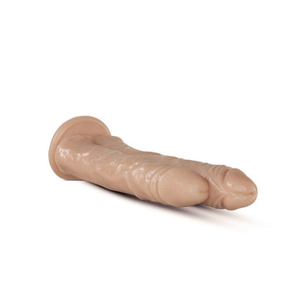 Dr. Skin Double Trouble Double Shaft Dildo with Suction Cup – Vanilla