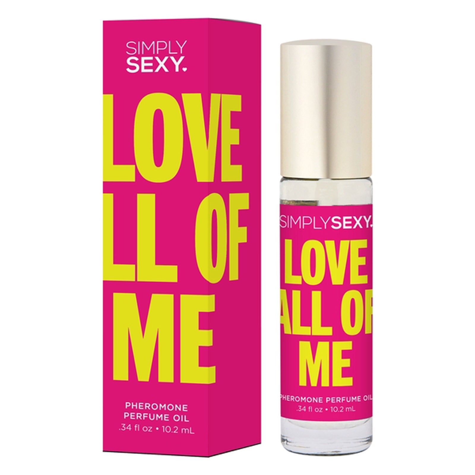 Simply Sexy Pheromone Perfume Oil Love All of Me Roll-On Fragrance - Floral Vanilla Blend