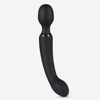 Blush Gia Rechargeable Massager with Dual Functions – Black