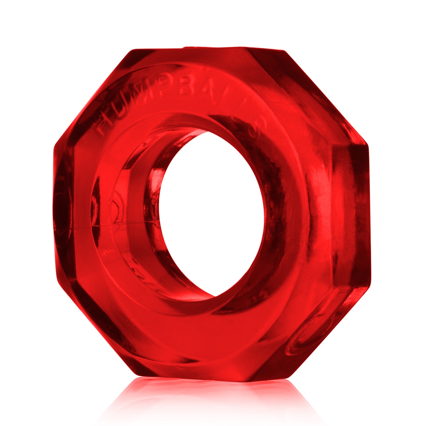 Oxballs Humpballs Cockring – Red – Soft and Durable Design