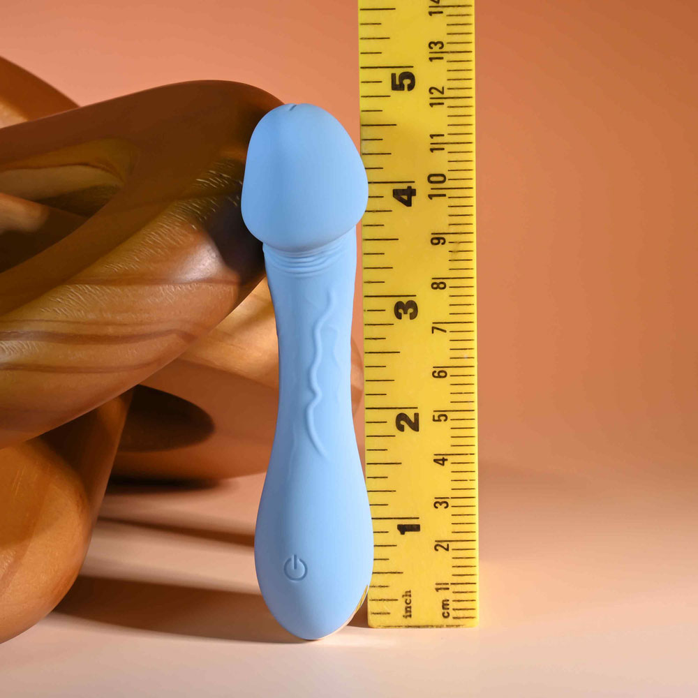 Evolved Novelties Dainty Dick Vibrating Phallic Vibe – Blue