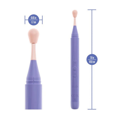 Blush Juno Oscillating Wand with Precision Tip and 3 Attachments - Purple