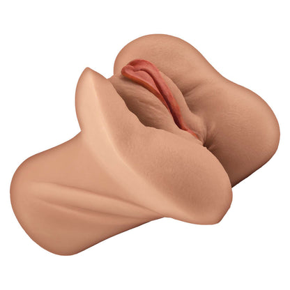 Nasstoys Always Horny Masturbator - Realistic Pussy and Ass Stroker - Brown