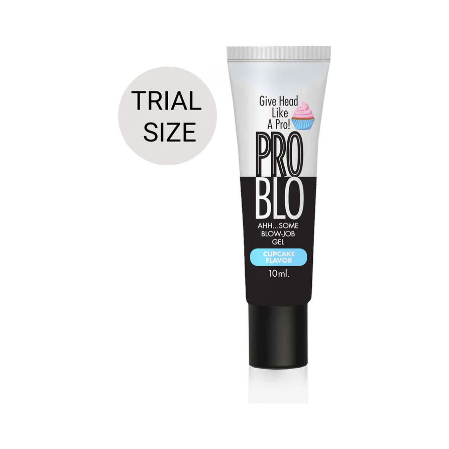 Pro Blo Oral Pleasure Gel Pop Display – 66ct Tubes – Watermelon, Cupcake, Strawberry