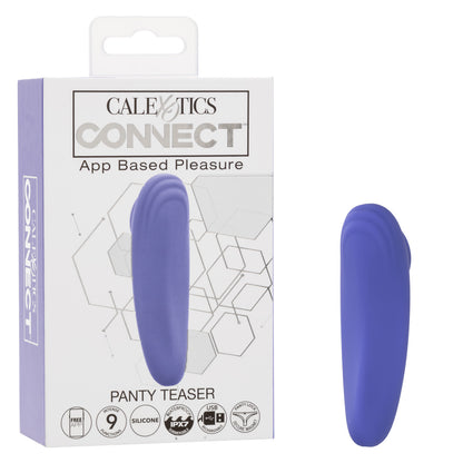 CalExotics Connect Panty Teaser – App Controlled Vibrating Device – Periwinkle
