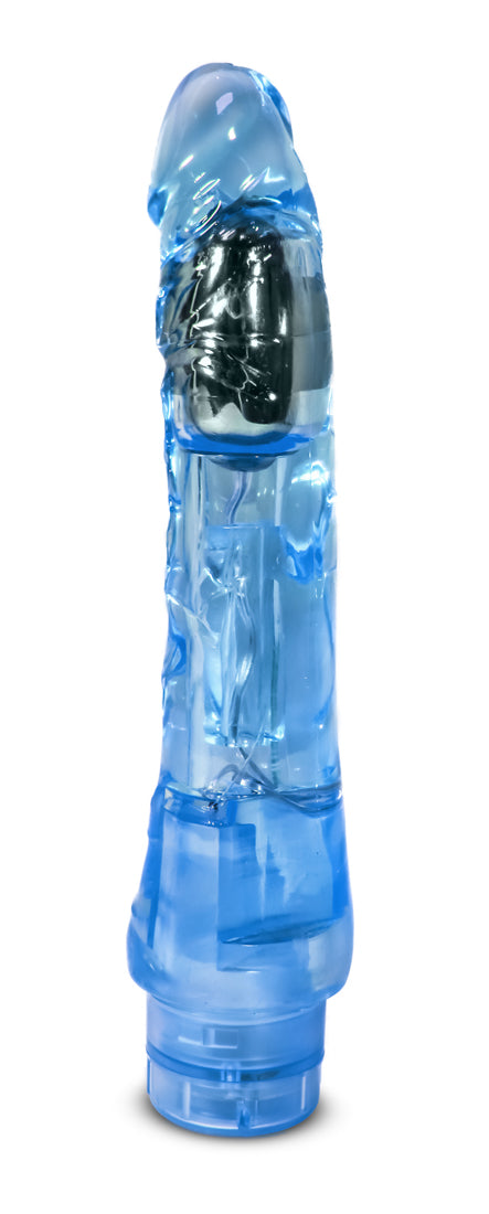 Naturally Yours Mambo Vibe - Realistic 9 Inch Vibrator - Blue